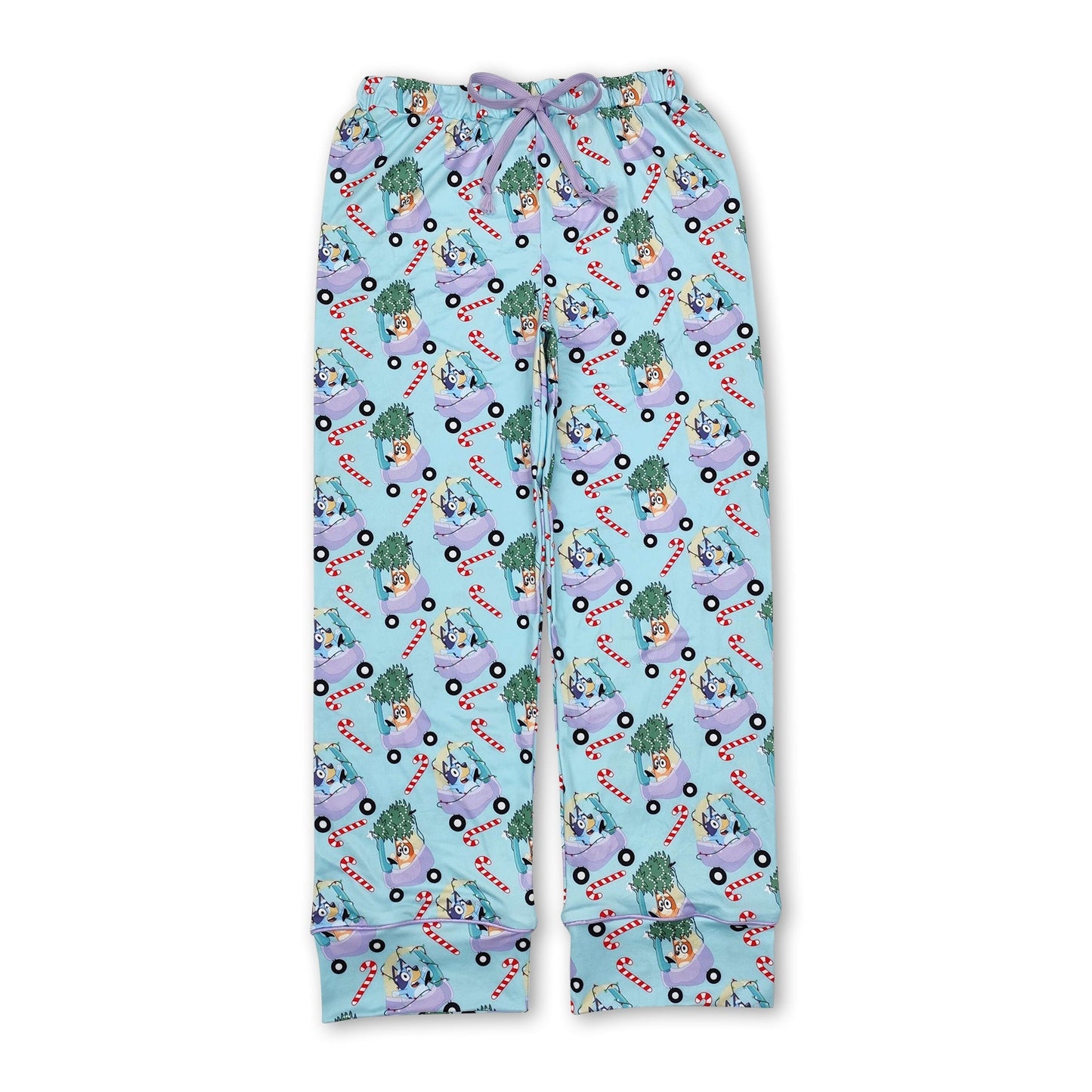 Lavendel Hund Zuckerstange Weihnachtsbaum Auto Frauen Hose