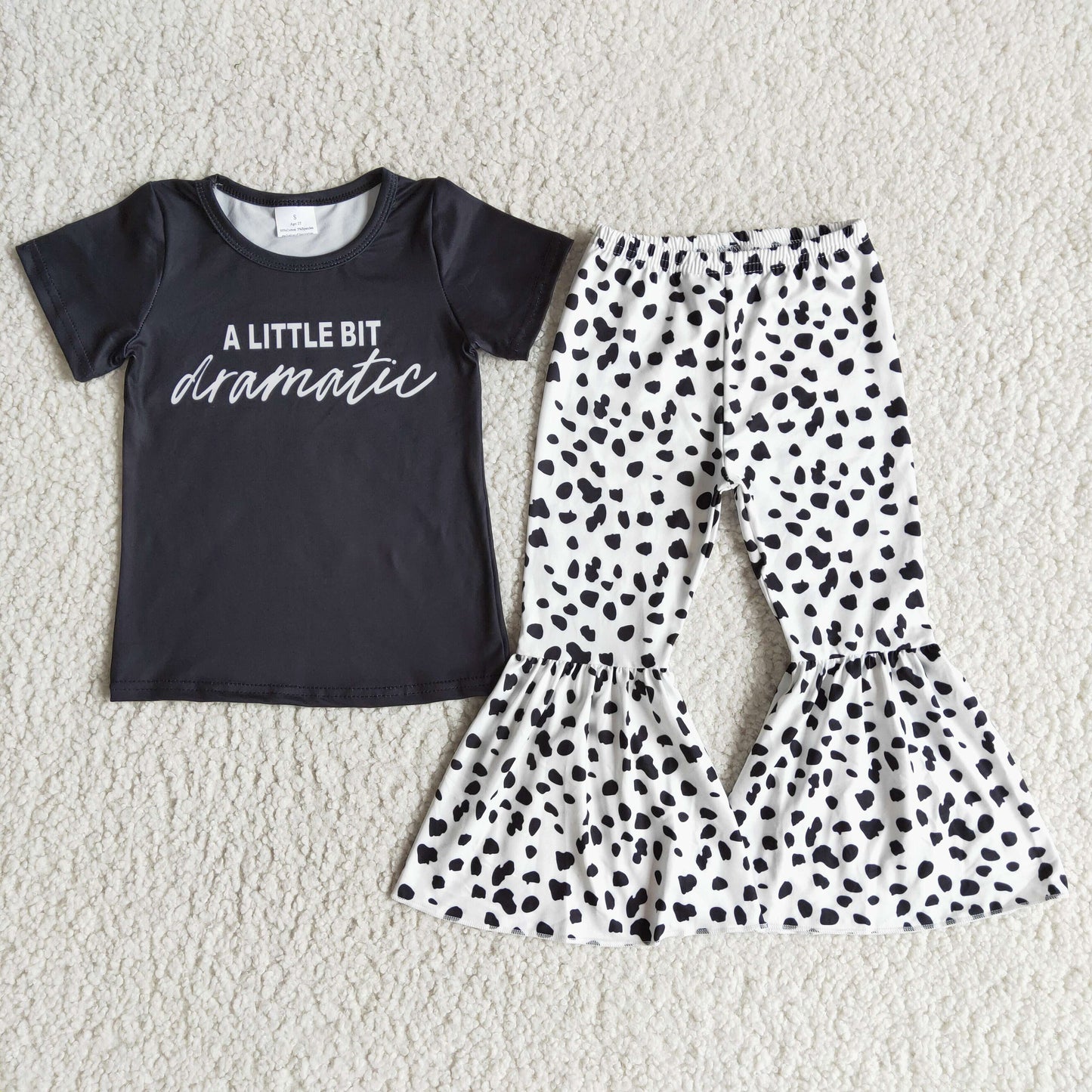 Ein bisschen Drama Shirt Leopardenhose Mädchen Boutique Kleidung