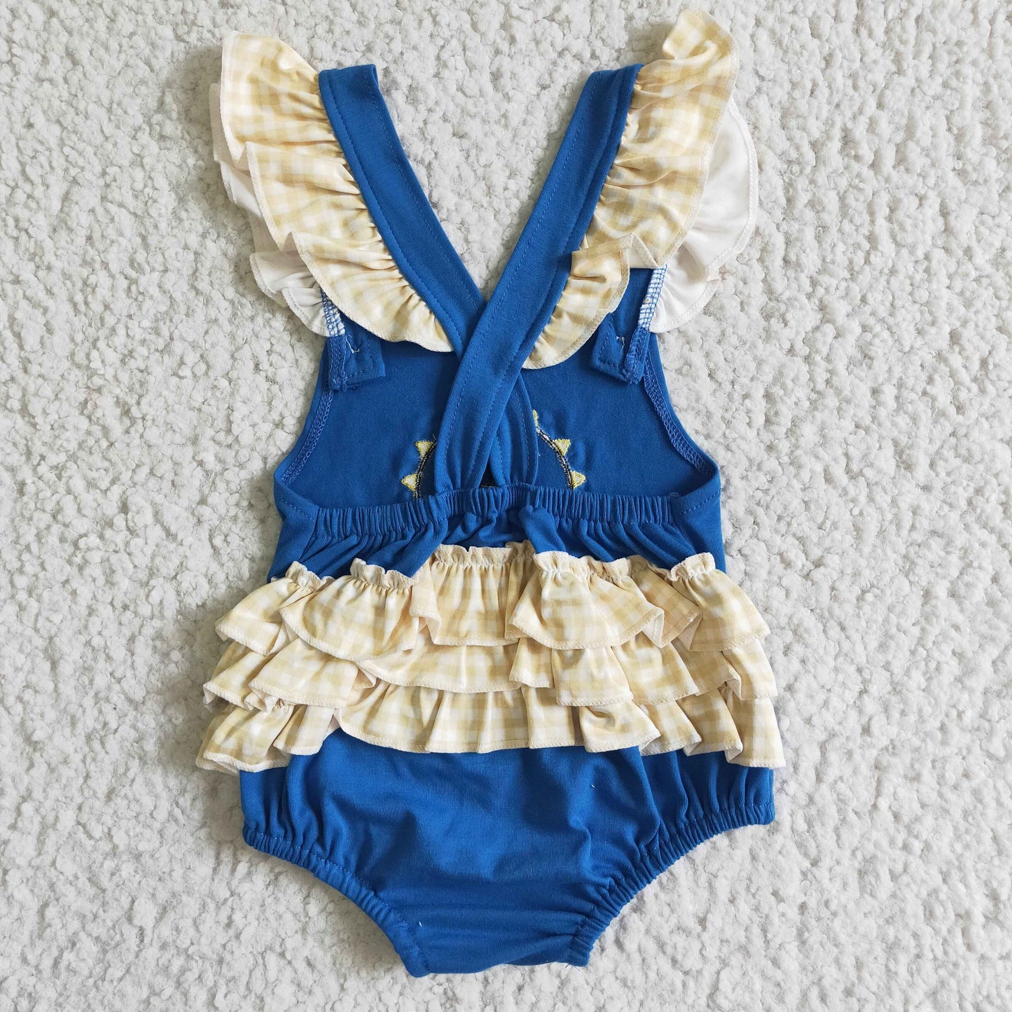 Du bist mein Sonnenschein bestickter Strampler für Baby-Mädchen