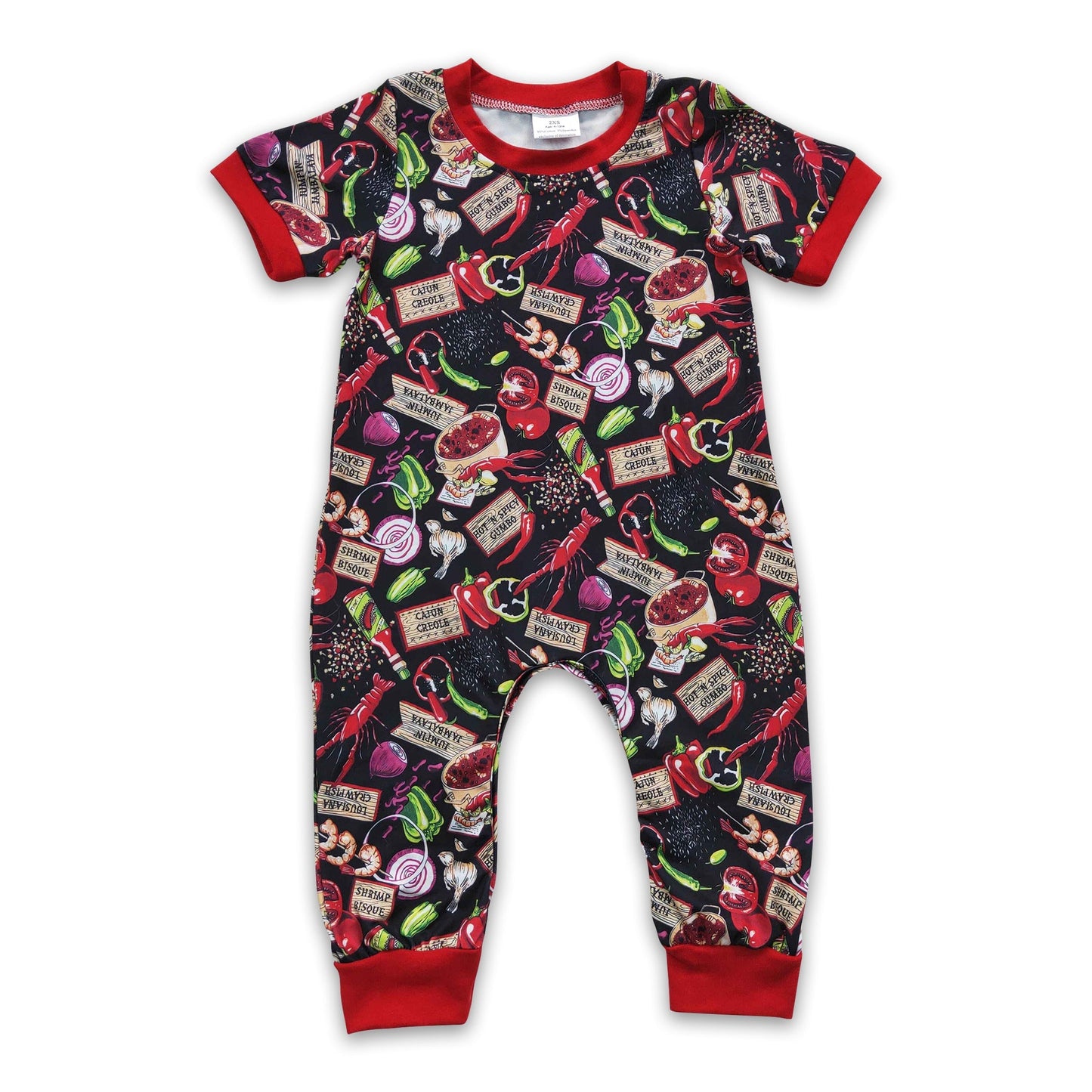 Kurzarm-Flusskrebs-Baby-Kinder-Strampler