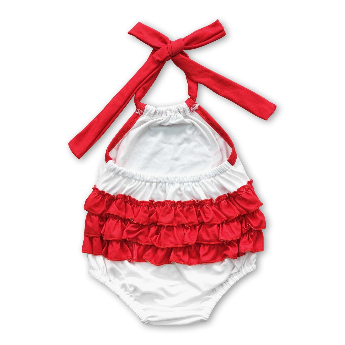 Baseball-Strampler für Baby-Mädchen ohne Ärmel