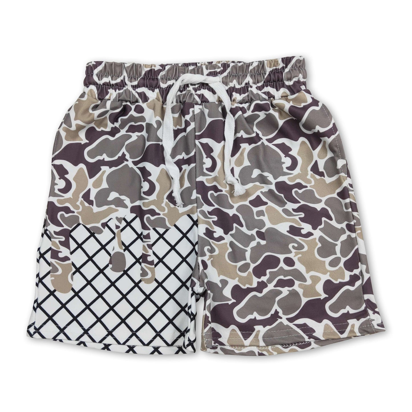 Camo-Eiscreme-Streusel-Baby-Jungen-Sommershorts