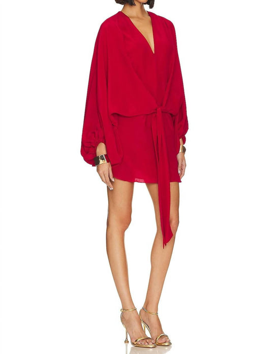 Calla Mini Silk Dress