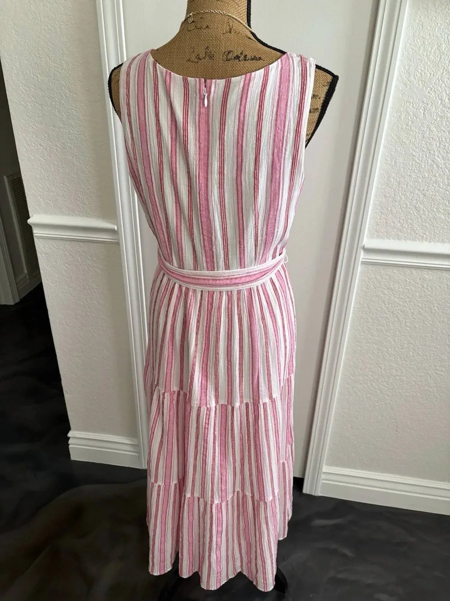 Maxikleid aus Gaze