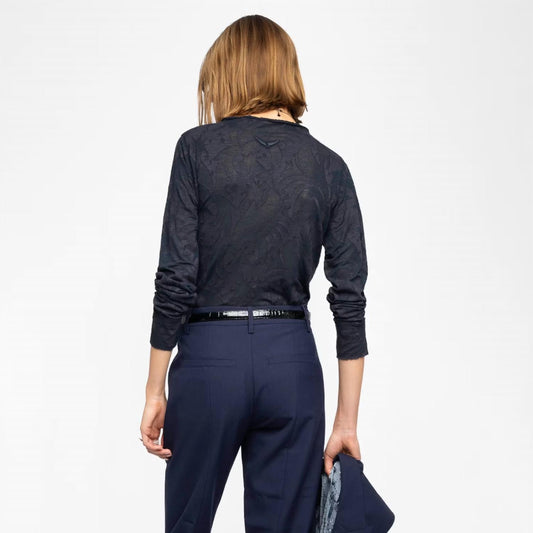 Women's Tuni Long Sleeved Henley Shirt