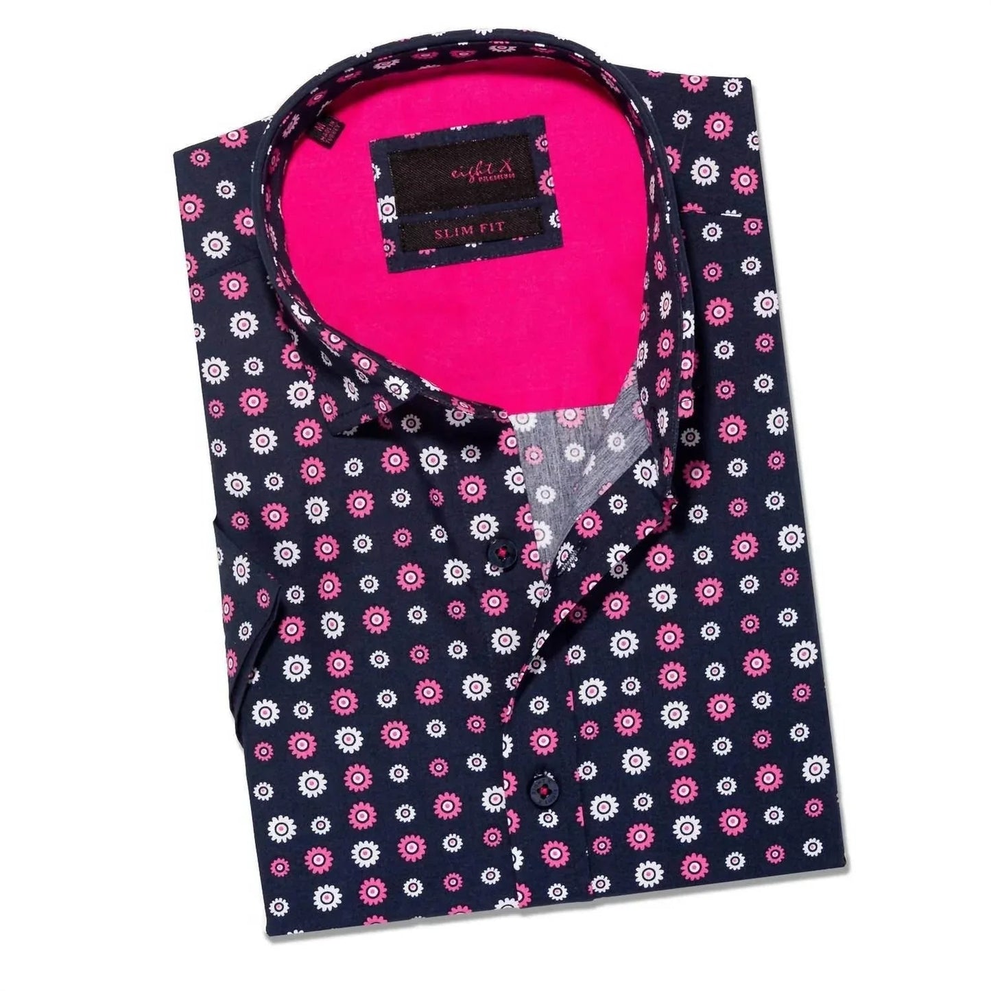 Flower Power Short Sleeve Button Down Shirt