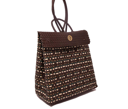 Women's Small Handmade Woven Backpack