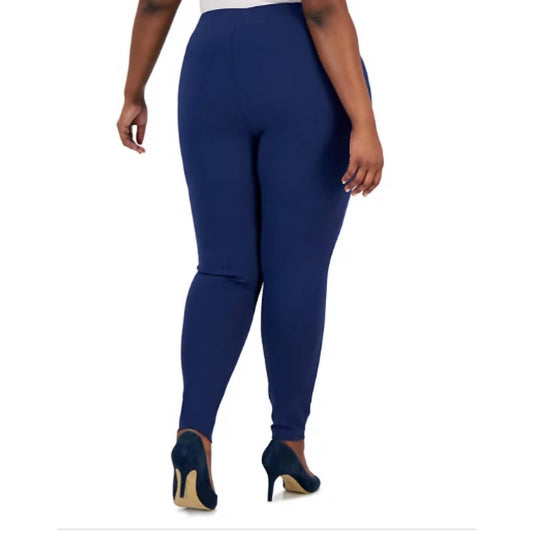 Women's Skinny Pull-On Mid Rise Ponte Pants - Plus