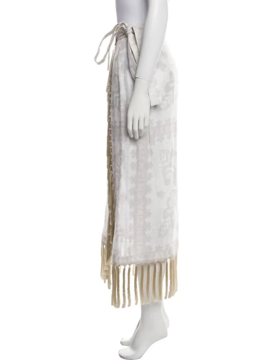 Women's Linen Knee-length Skirt