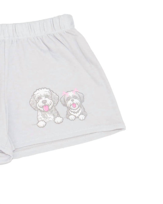 Mädchen-Welpenparty-Shorts