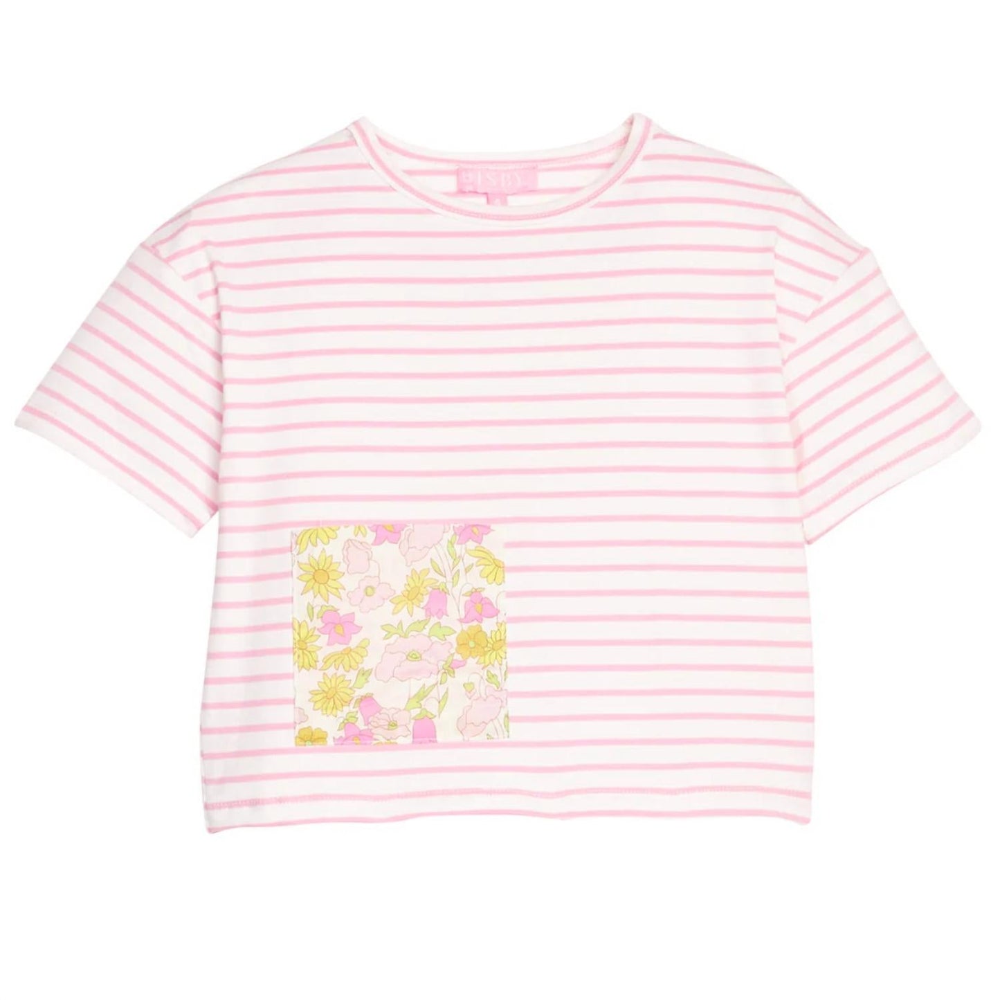 Kastiges Pullunder-T-Shirt