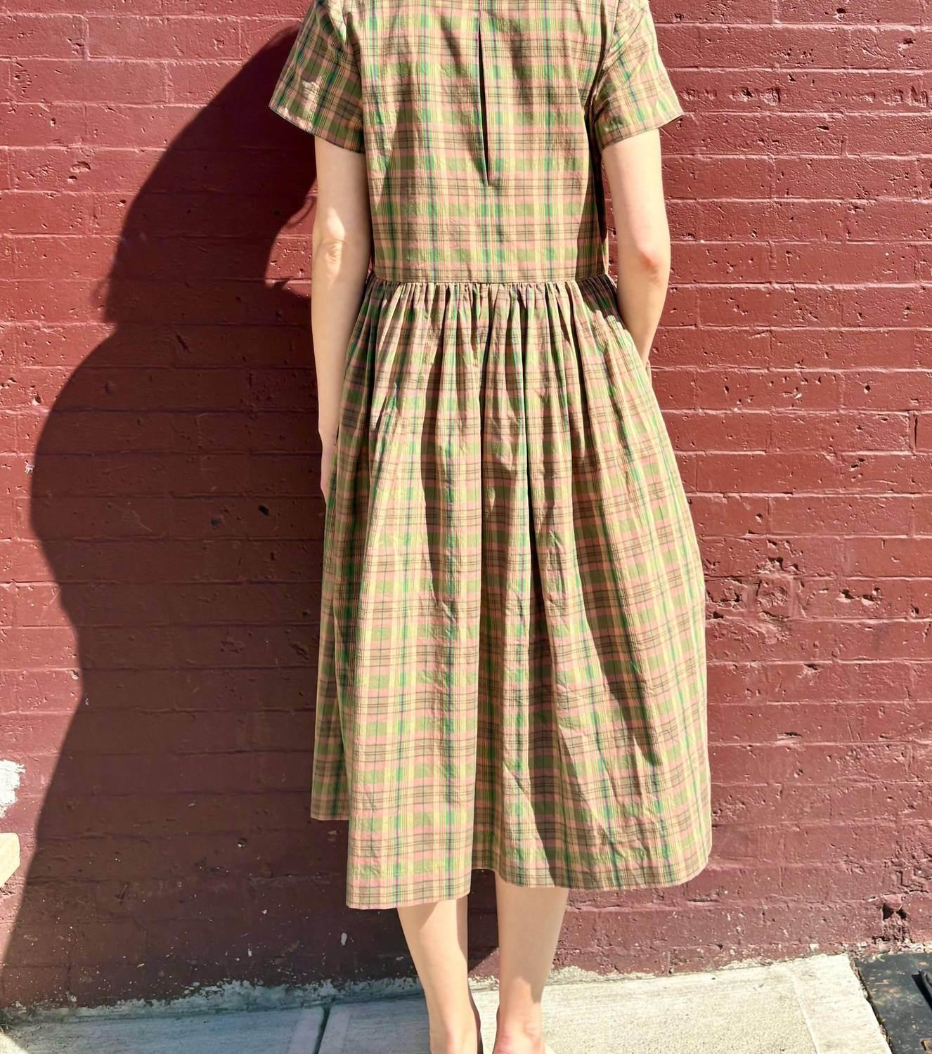 Hope Cotton Plaid Dress