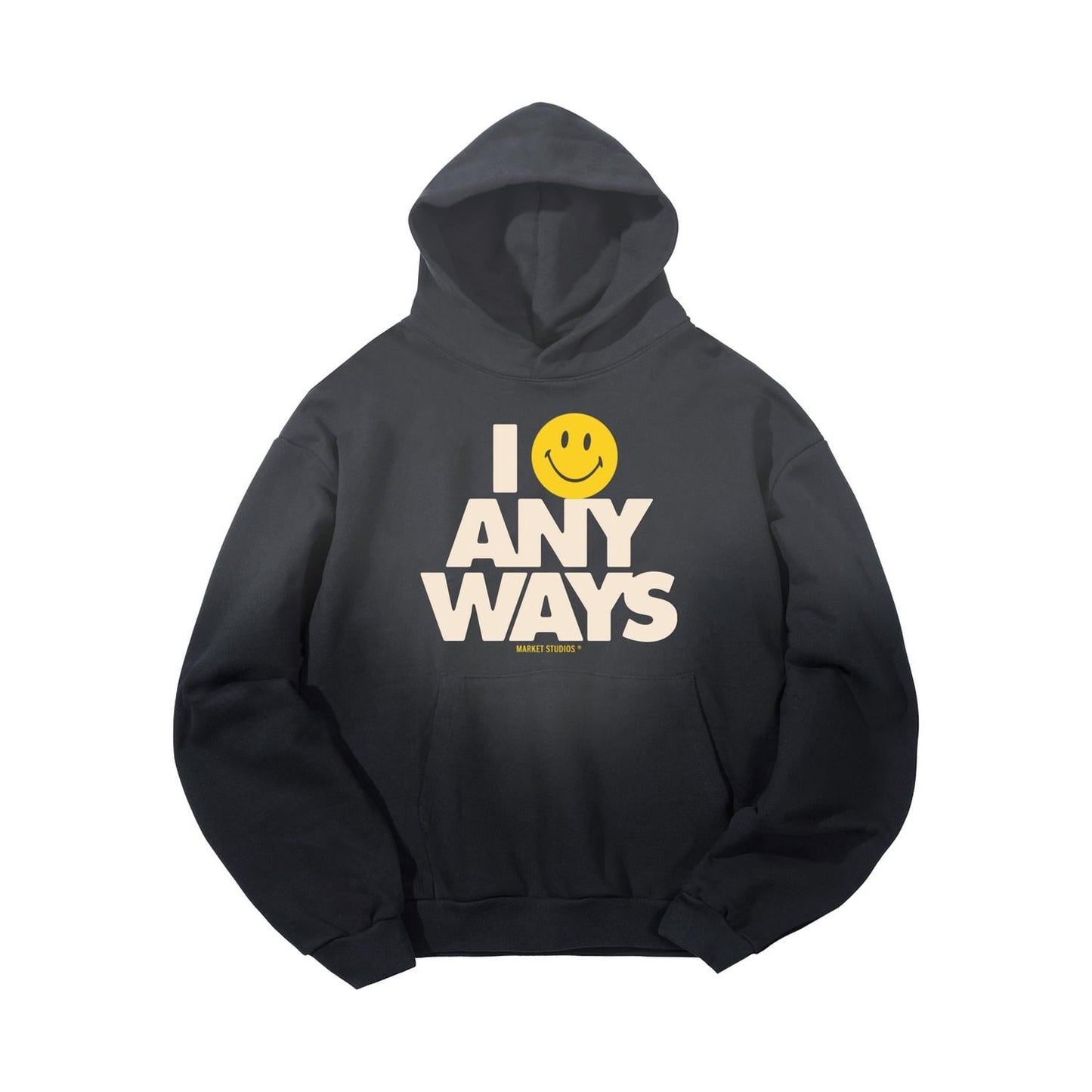 Smiley Smile Anyway Kapuzenpullover