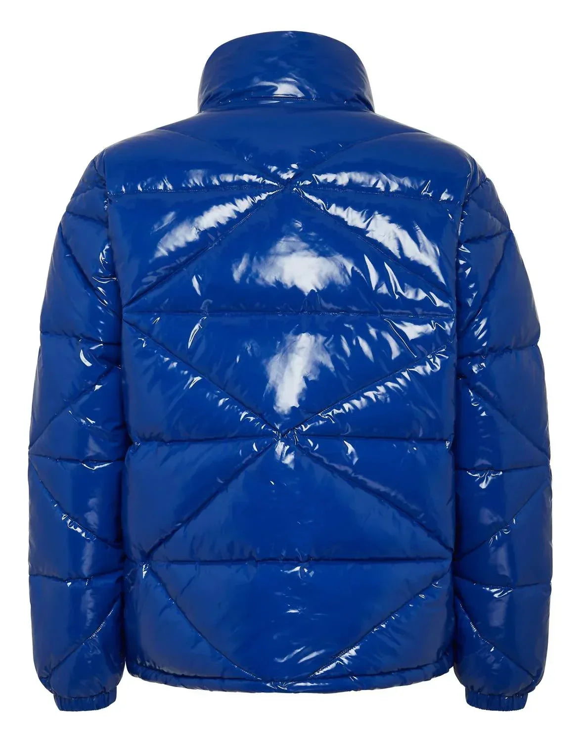 Steppdaunenjacke mit Sechseckmuster