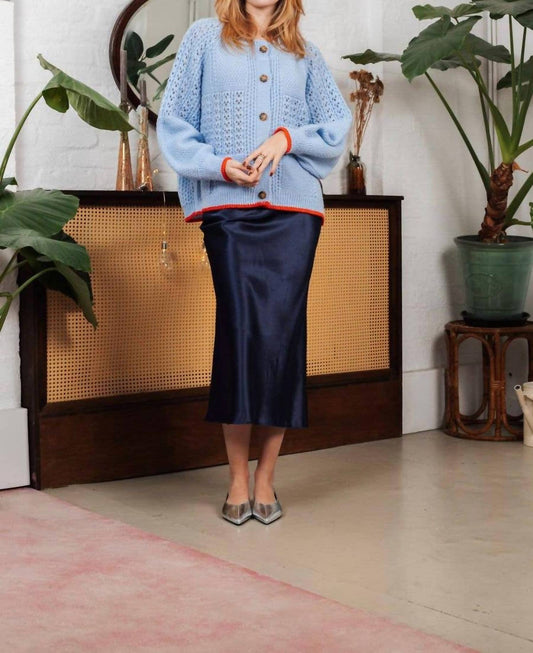 Brigit Pointelle Cardigan