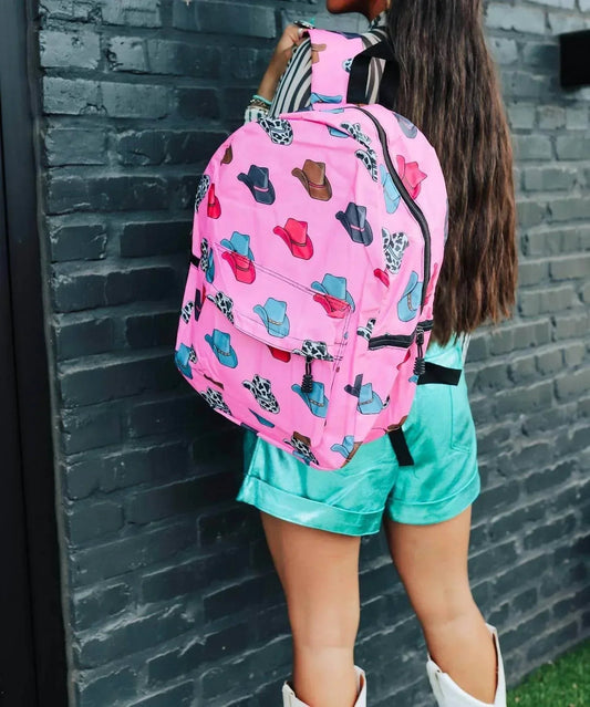 Women's Cowboy Hat Backpack