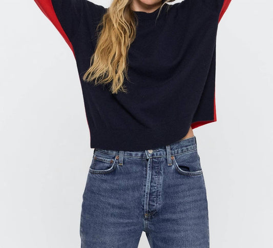 Bryn Cashmere Crewneck Top