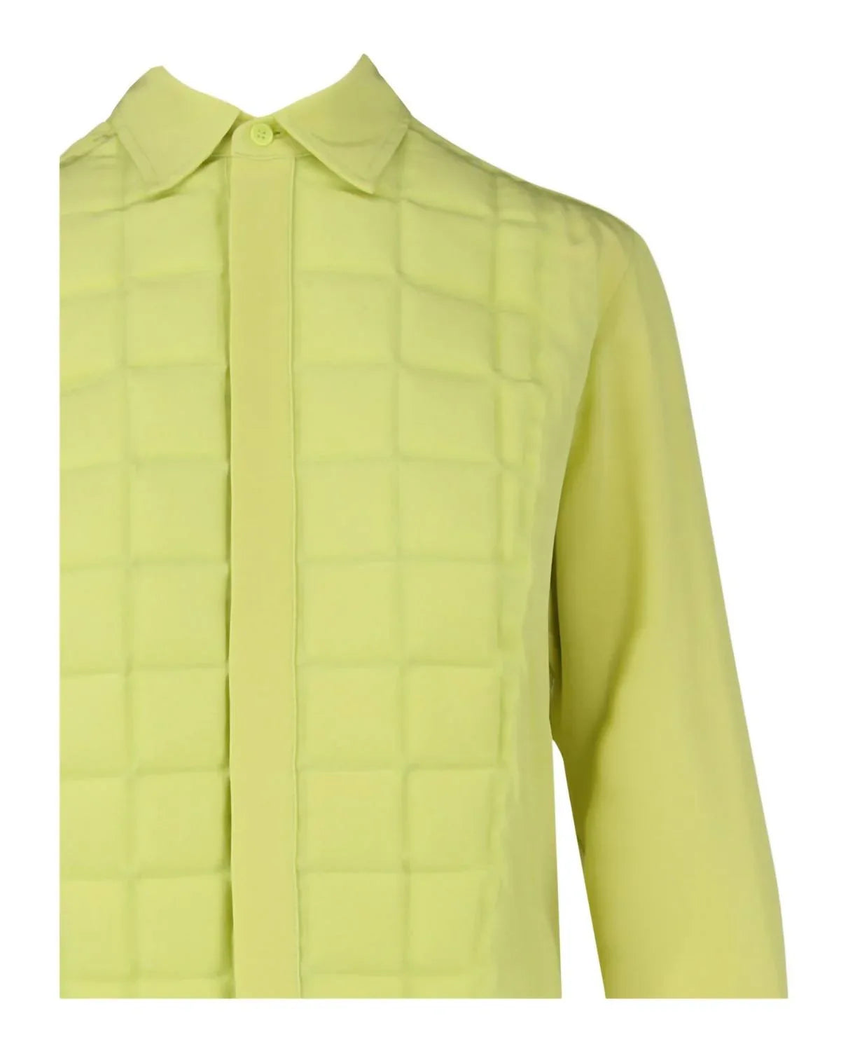 Women's Quilted Plastron Detailed Tuxedo Shirt