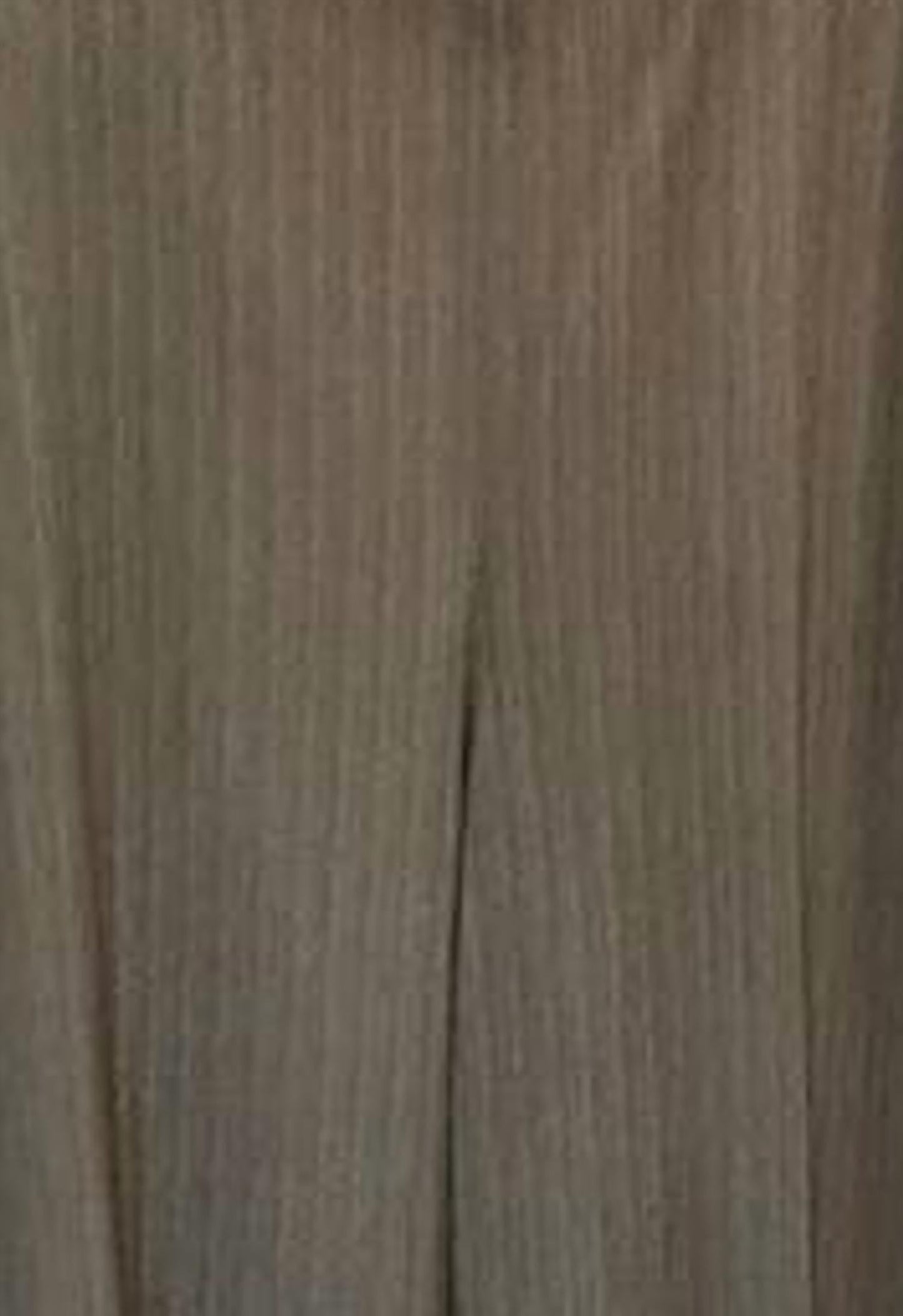 Damen Hose mit Streifen in Melange-Optik und geradem Bein