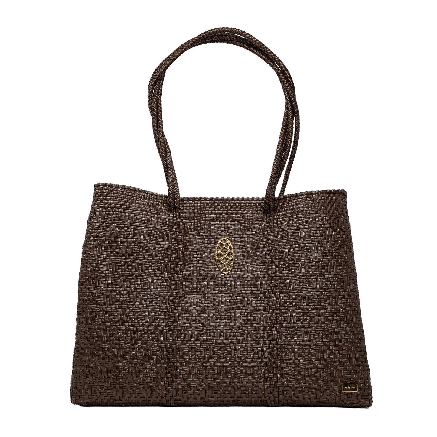 Gewebte Reisetasche für Damen mit Clutch