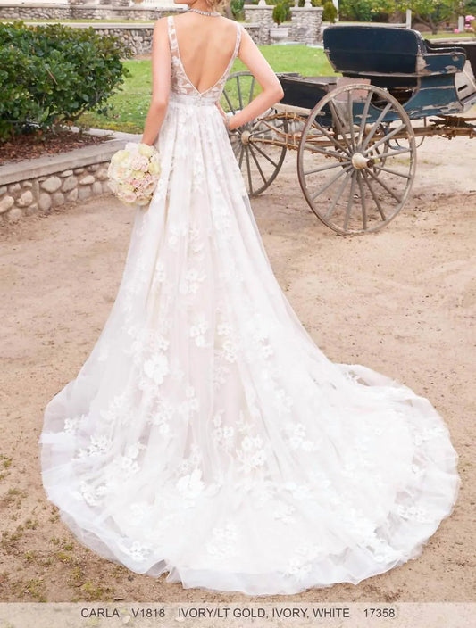 Carla A-line Wedding Dress