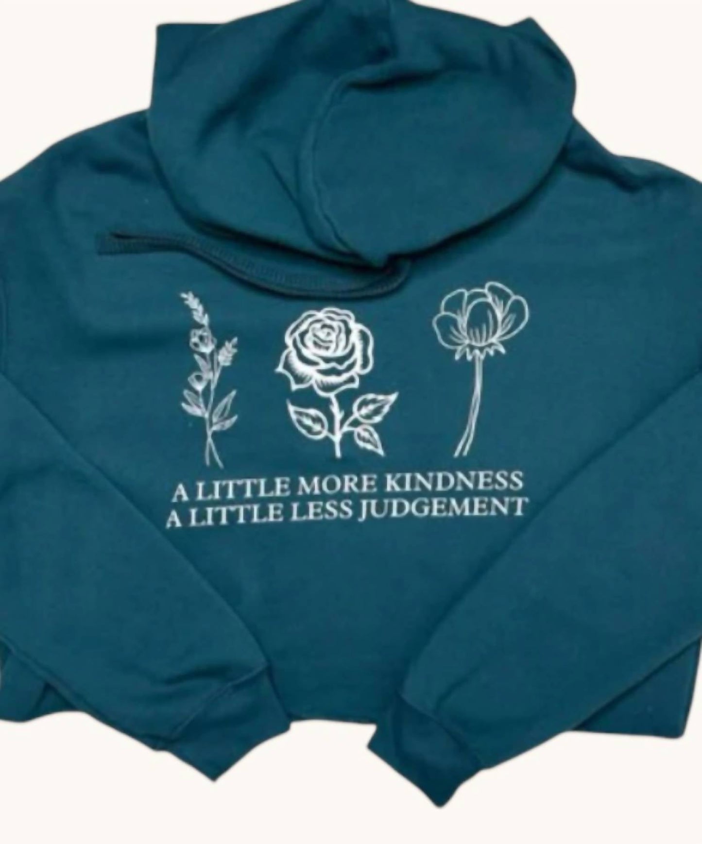 Damen Kindness Crop Hoodies