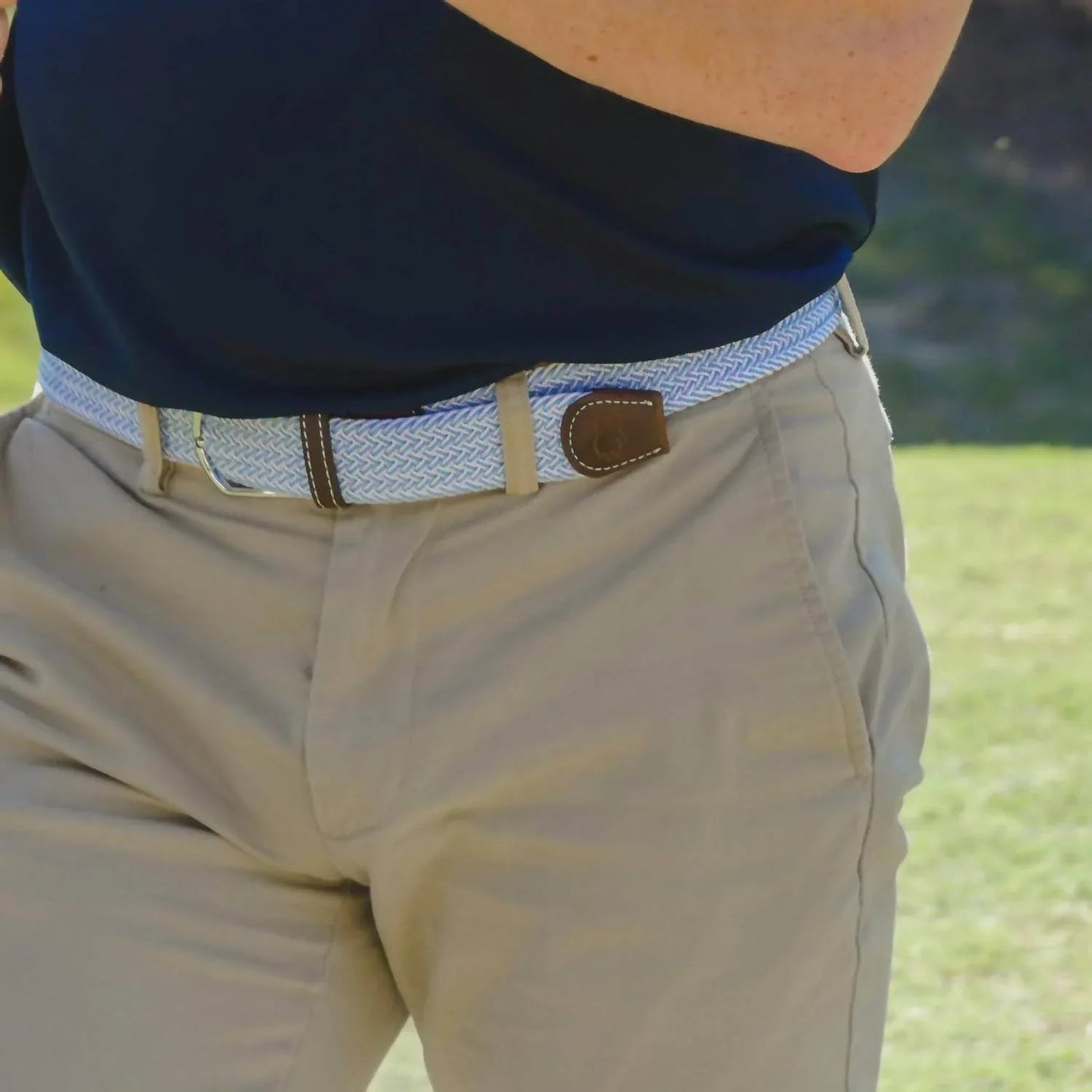 Men's Sarasota Woven Elastic Stretch Belt