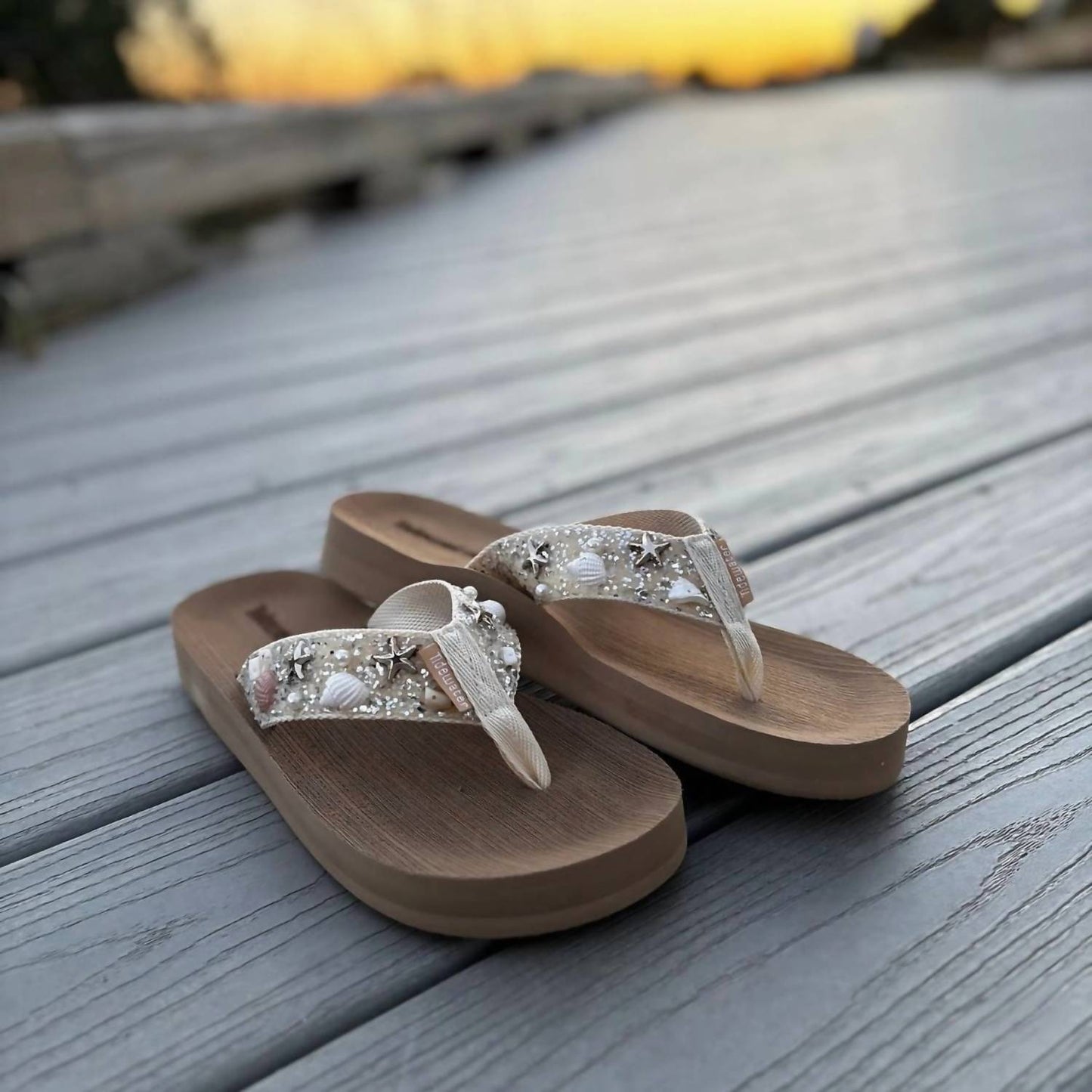 Women's A Walk Down The Aisle Flip Flops