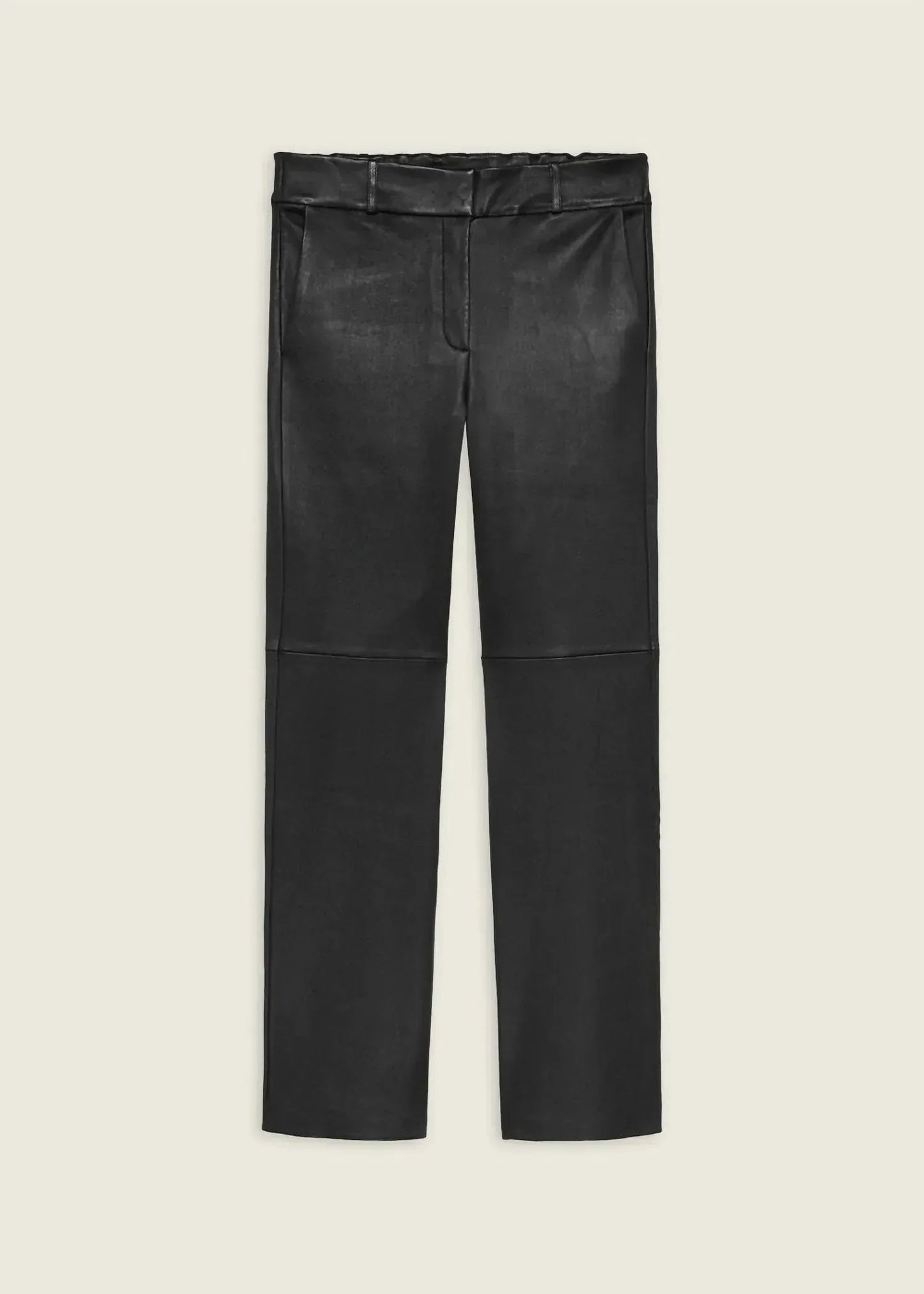 Jenna Stretch Leather Trousers
