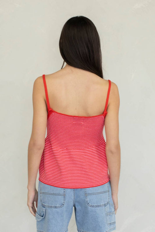 Ashlee Knit Stripe Tank Top