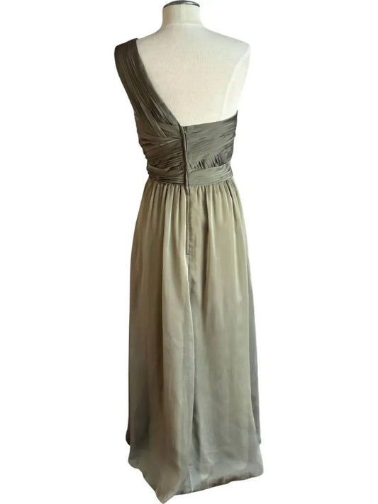 Women's One Shoulder Iridescent Bridesmaid Dress