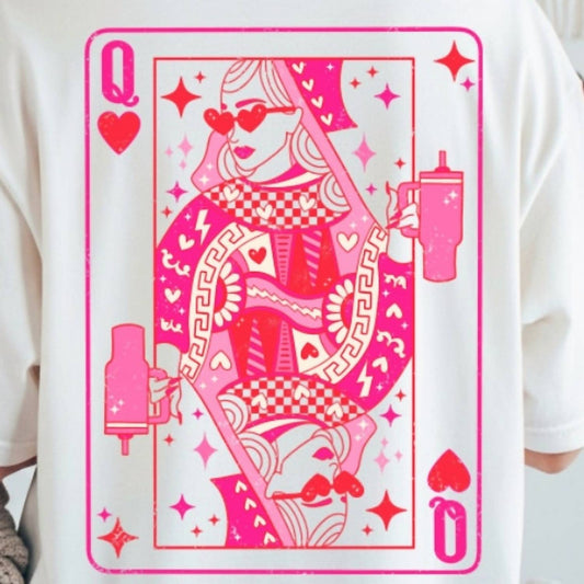 Valentinstags-Grafik-T-Shirt