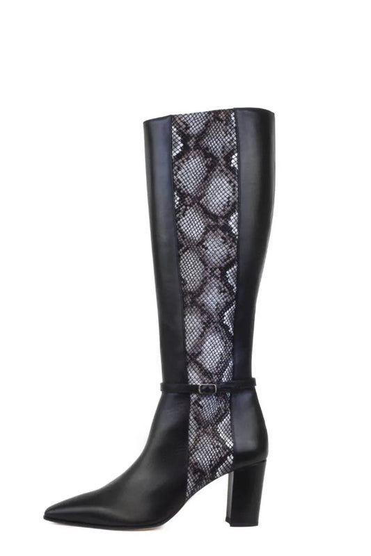 Istria Pointed Toe Knee High Boot- Medium Width