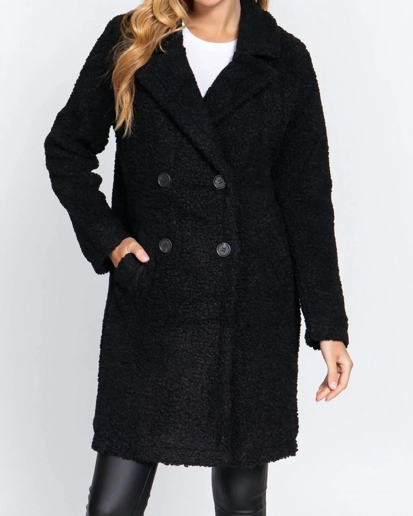 Women's Casual Teddy Coat