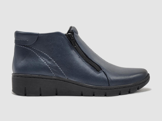 Women's Dione Zip-up Leather Boots
