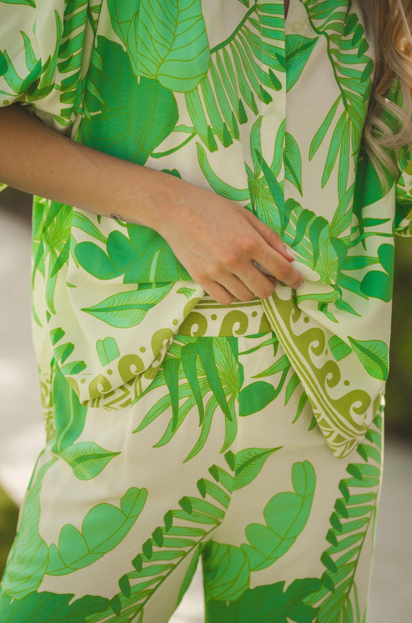 Palmetto Print Jax Pants