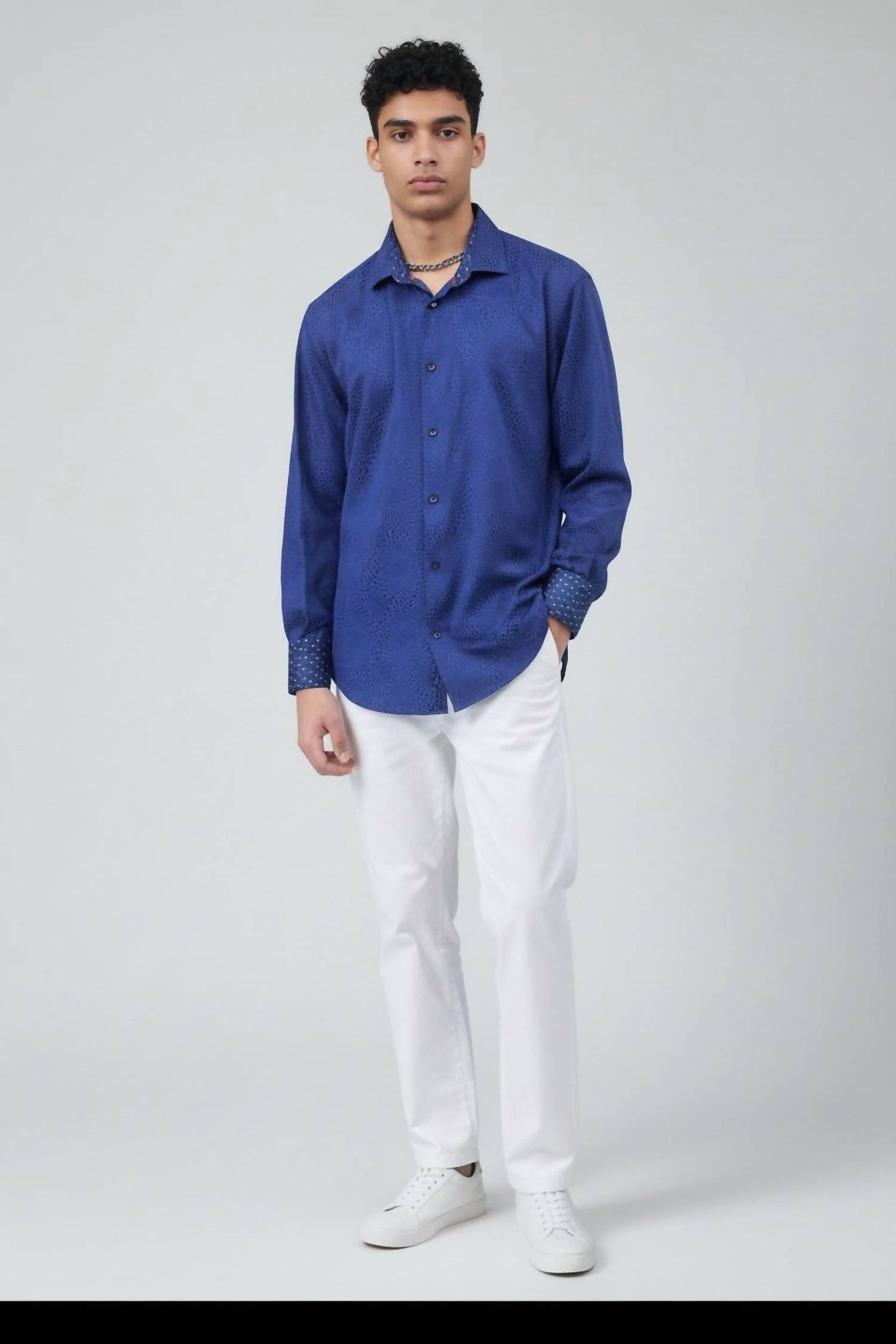 Figurbetontes Smart-Casual-Hemd
