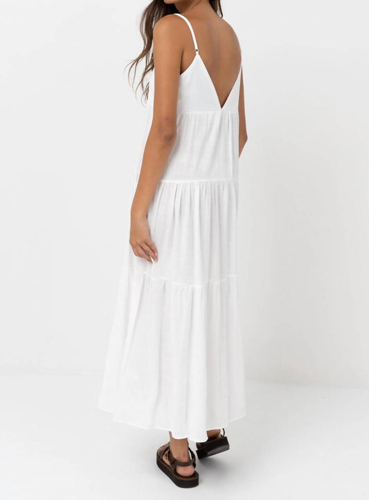 Classic Tiered Midi Dress
