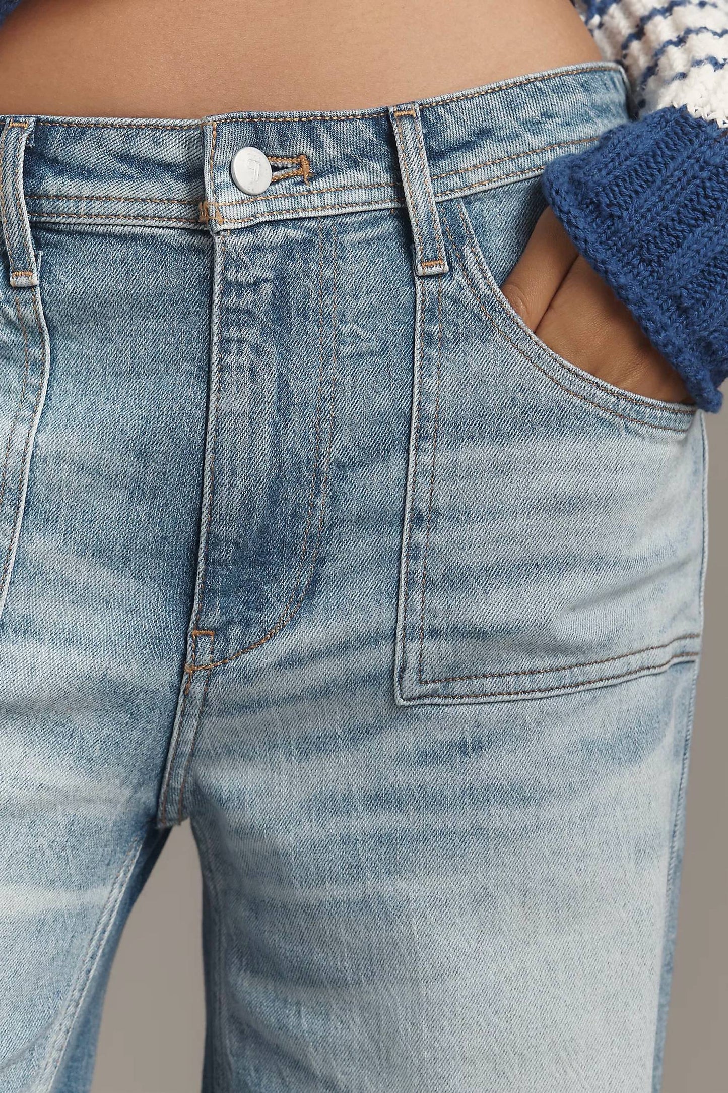 Heritage High Rise Wide Leg Jeans