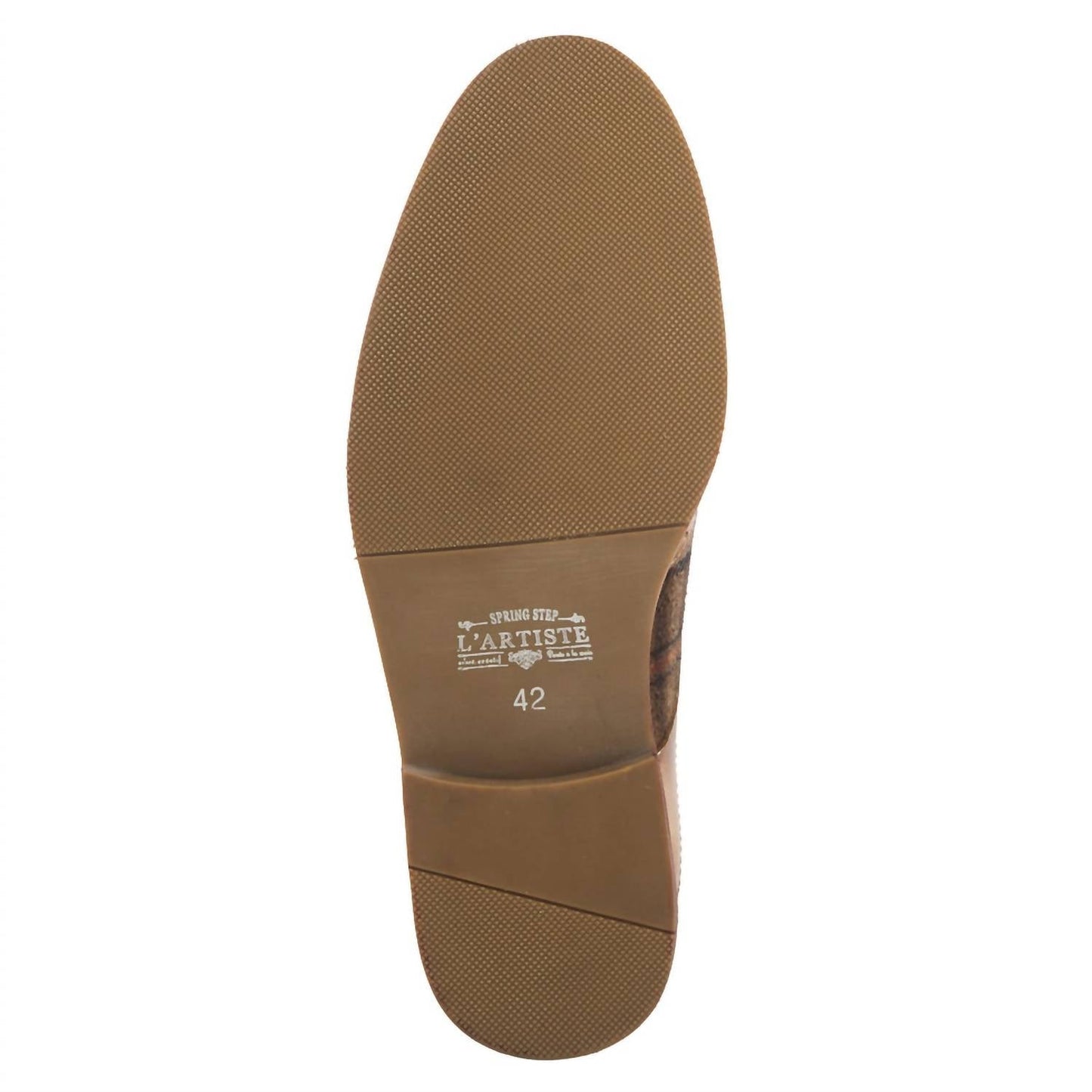 Thavo Oxford-Schuh für Herren mit Karomuster