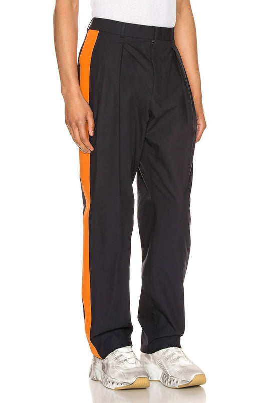 Contrast Panel Trousers