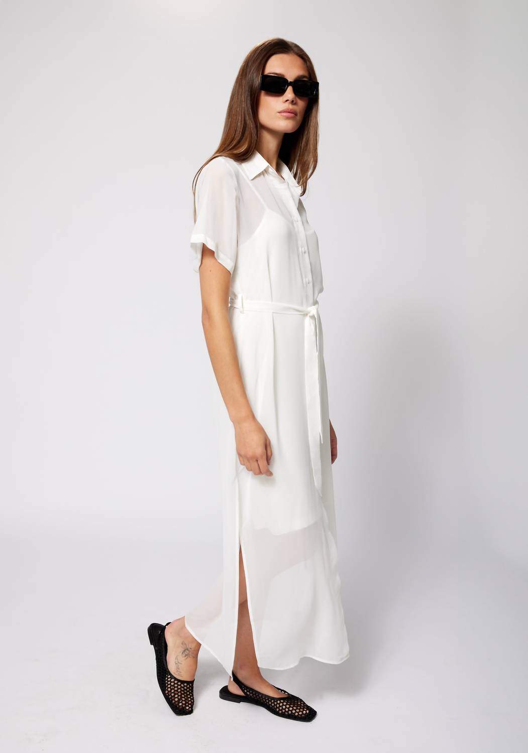 Chiffonhemdkleid