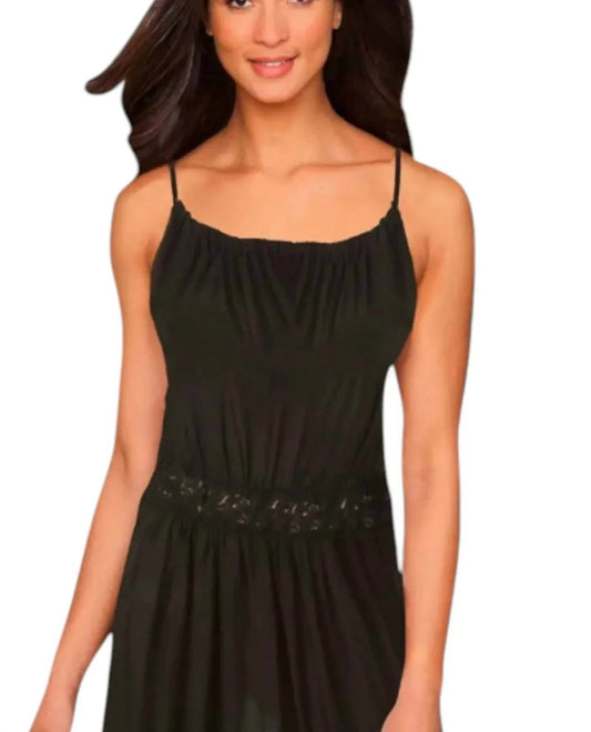 Crochet Waist Halter Dress
