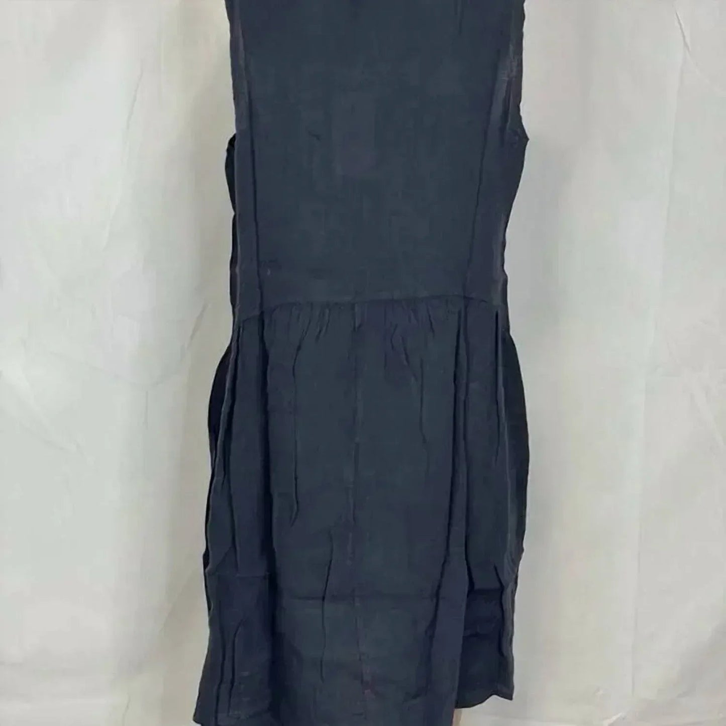 Linen Babydoll Mini Dress