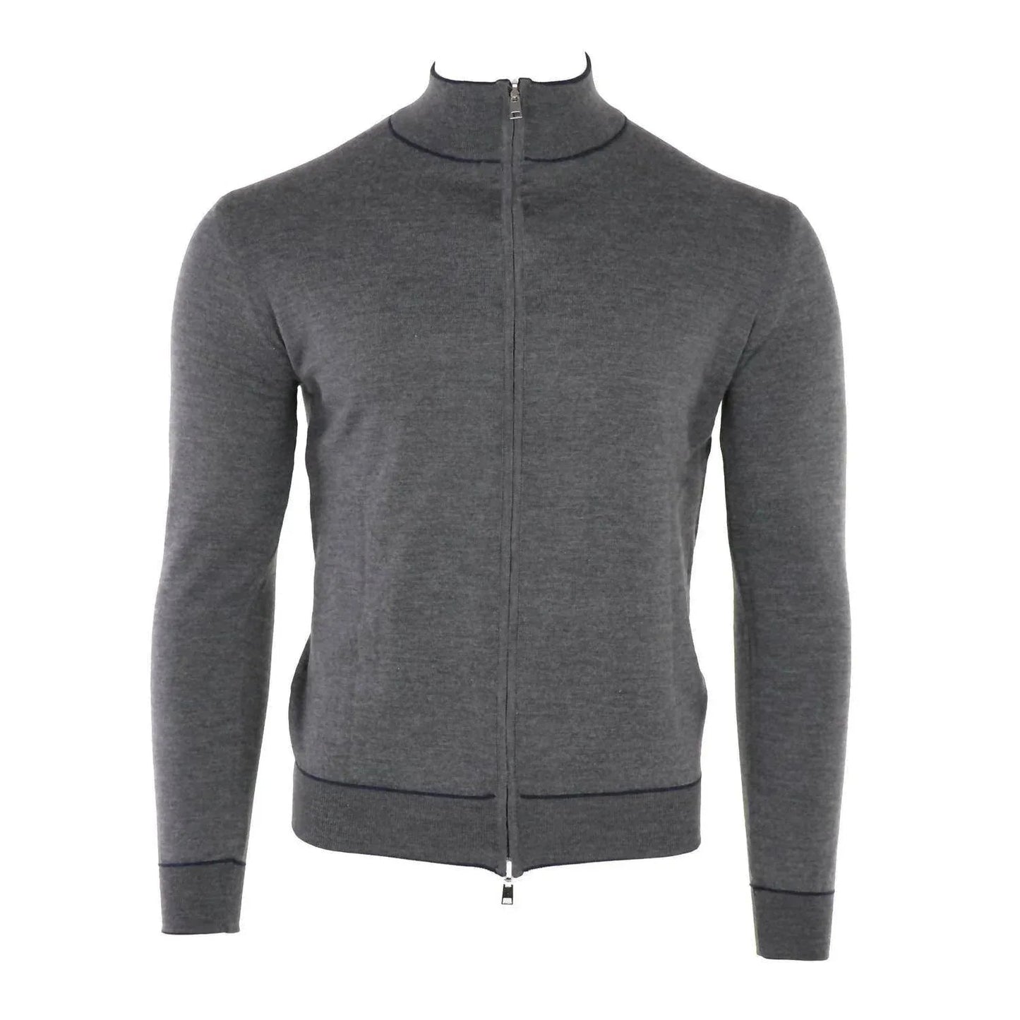 Men's Double Reversible Extrafine Full Zip Mock