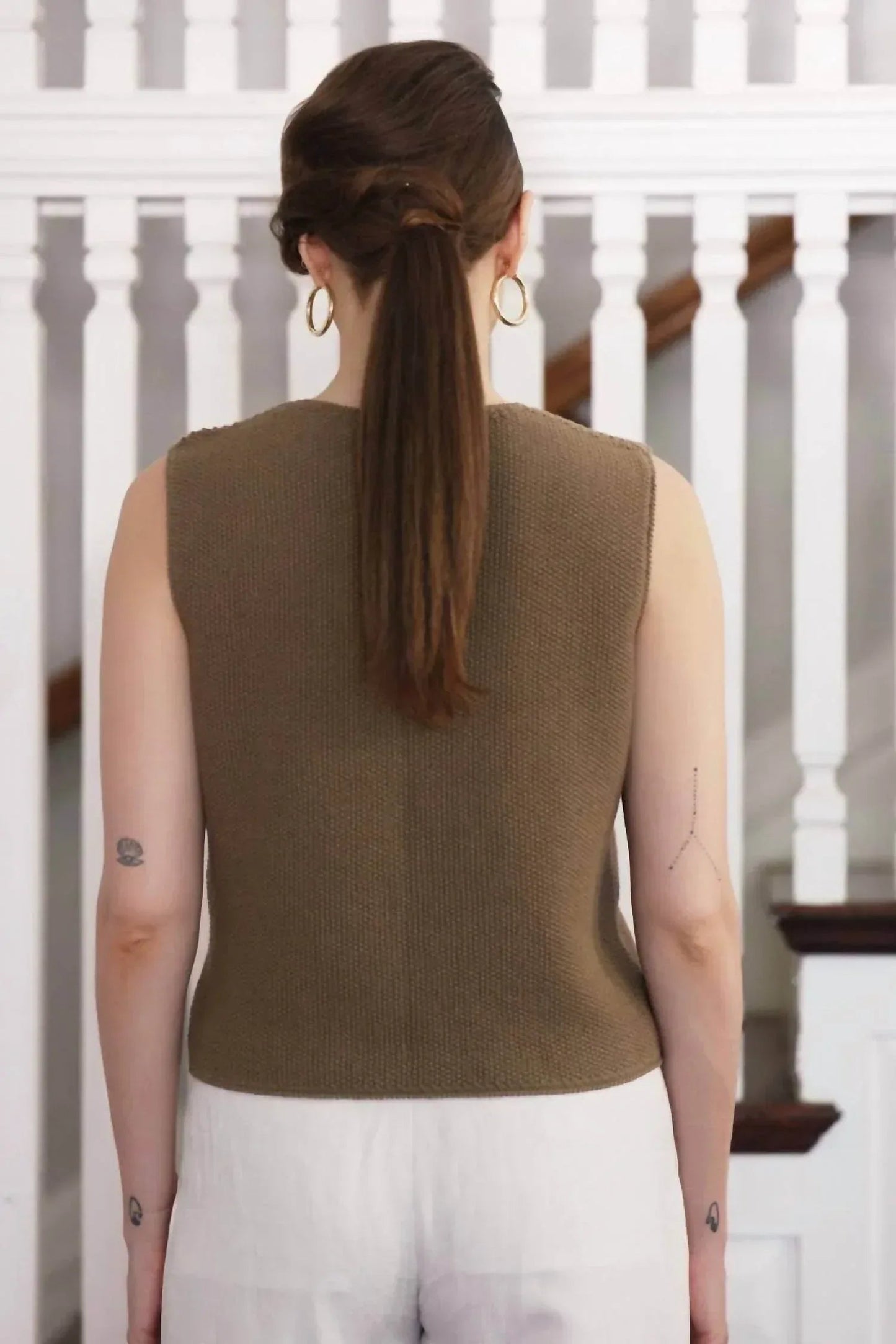 Lola Pima Cotton Vest