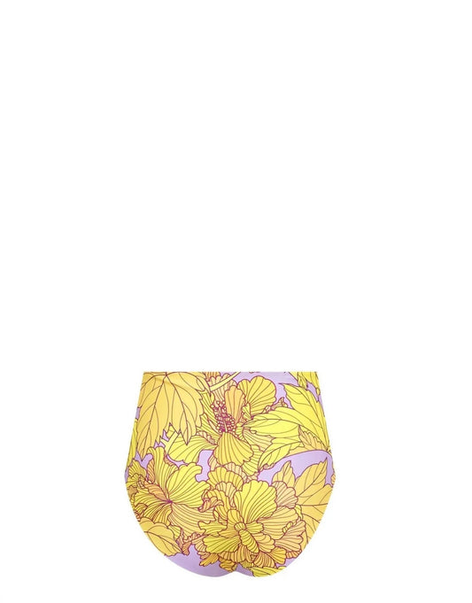 Women's Reversible Compression High Waist Bikini Bottom