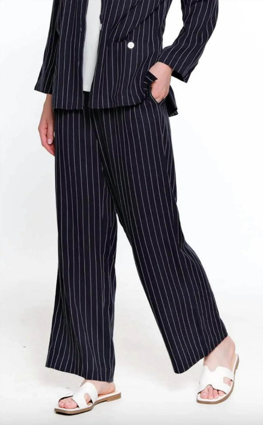 Gestreifte Schlupfhose