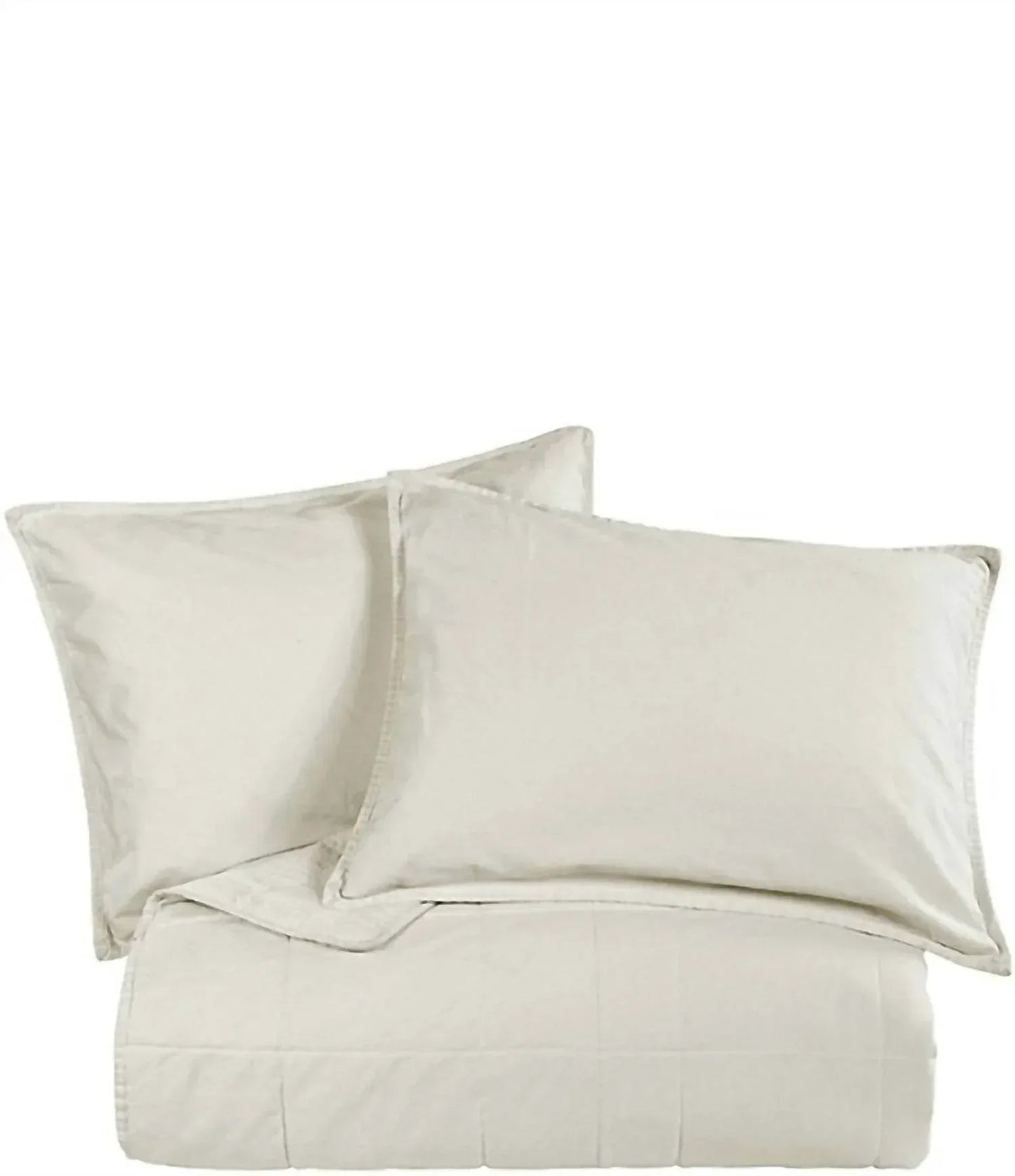 Cotton Canvas Coverlet