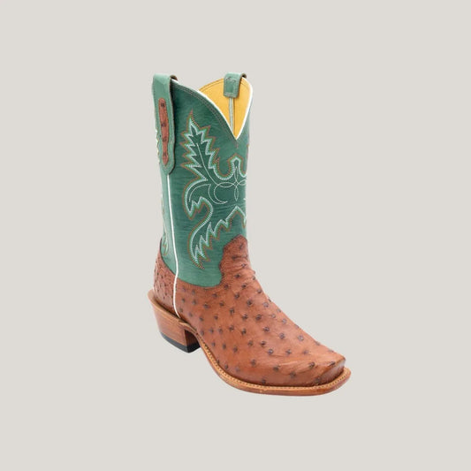 Women's Full Quill With Turquoise Eagle Boots